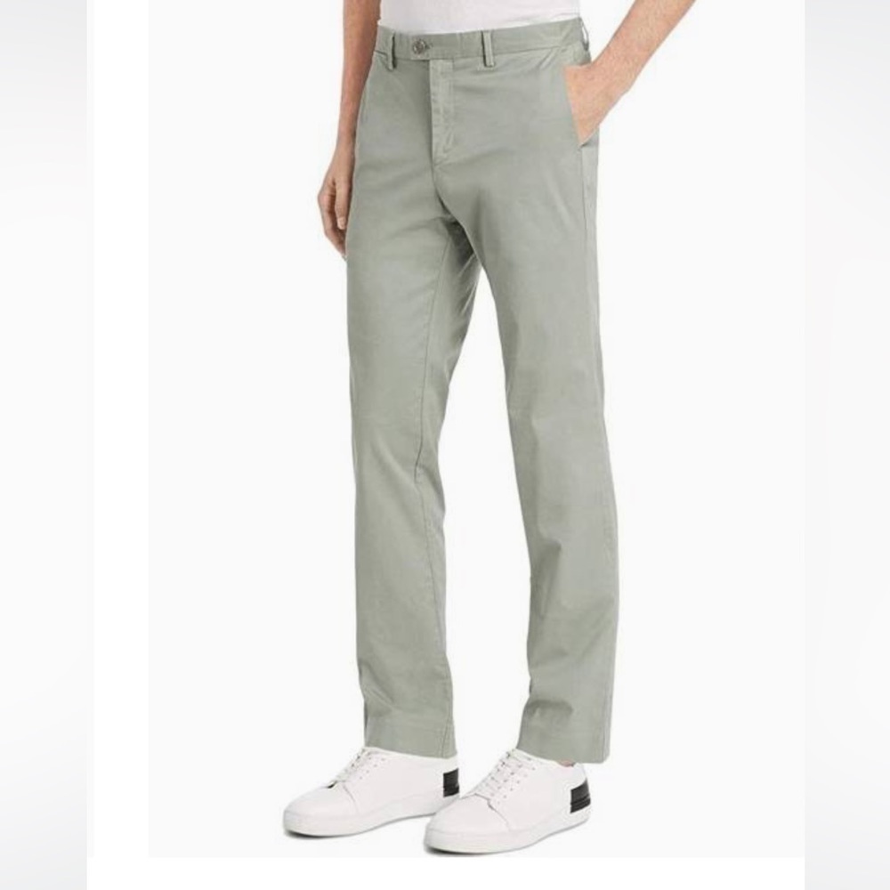 Calvin Klein The Refined Stretch Chino Slim‎ Fit men’s pants Sz W33XL32